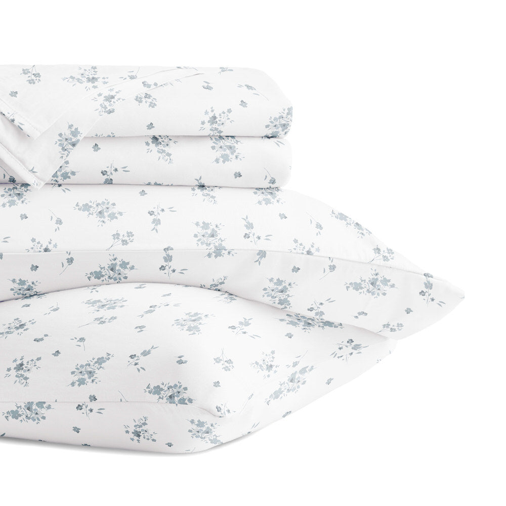 Bouquet Bliss 4-Piece Long Staple Cotton Sheet Set
