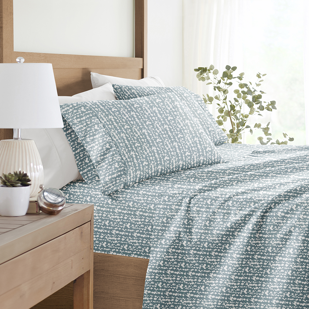 Cloud Burst 4-Piece Pattern Sheet Set - Sale - Linens And Hutch