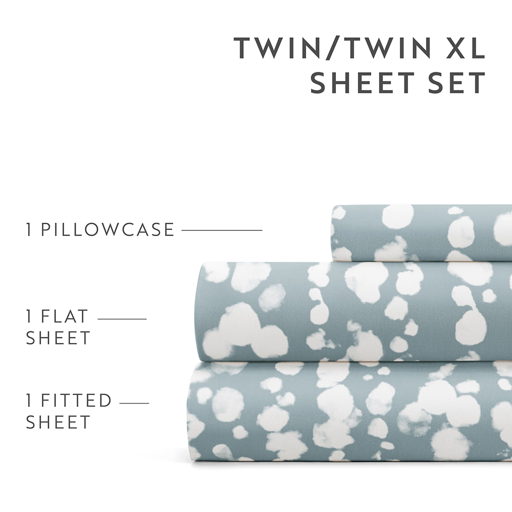 Cloud Burst 4-Piece Pattern Sheet Set - Sale - Linens And Hutch