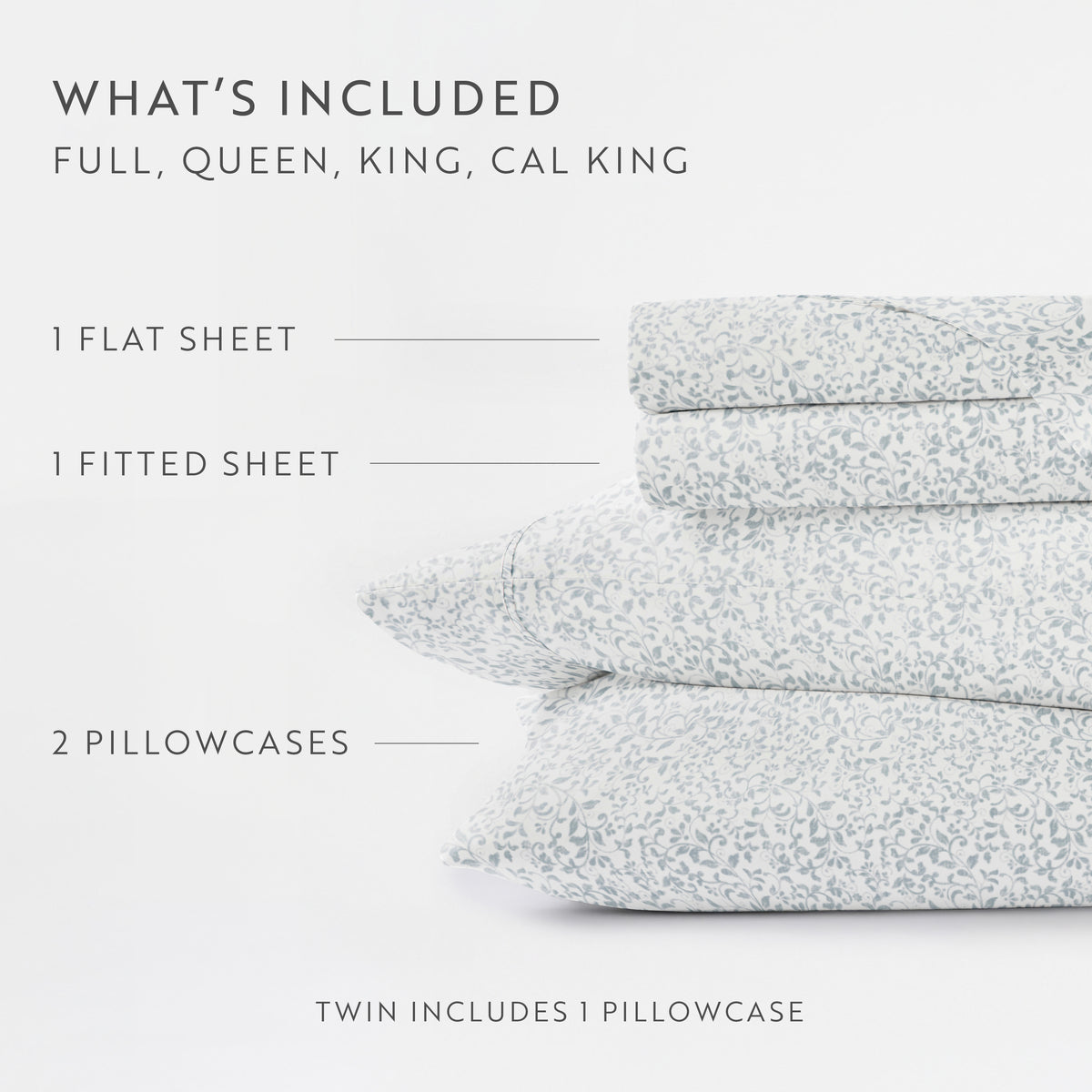 Distressed Vine 4-Piece Pattern Sheet Set