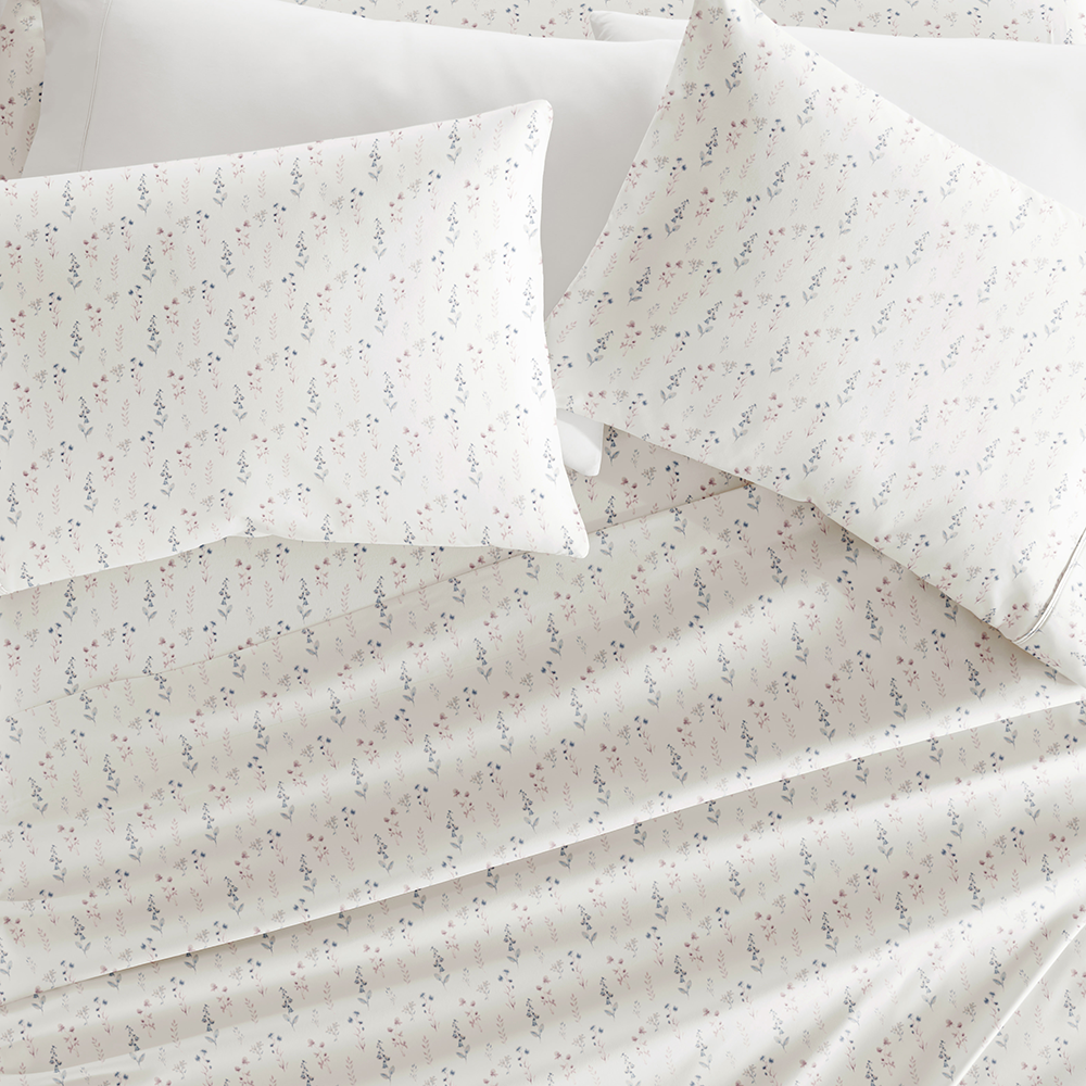 Painted Meadow 4-Piece Pattern Sheet Set (Sale) - Linens And Hutch