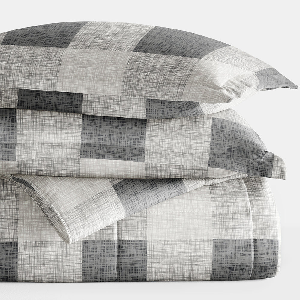 Gingham Down-Alternative Comforter Set (Sale) - Linens And Hutch