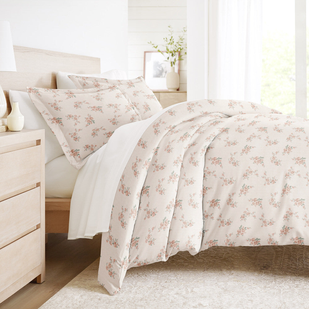 Apricot Pattern 3-Piece Duvet Cover Set (Sale) - Linens And Hutch