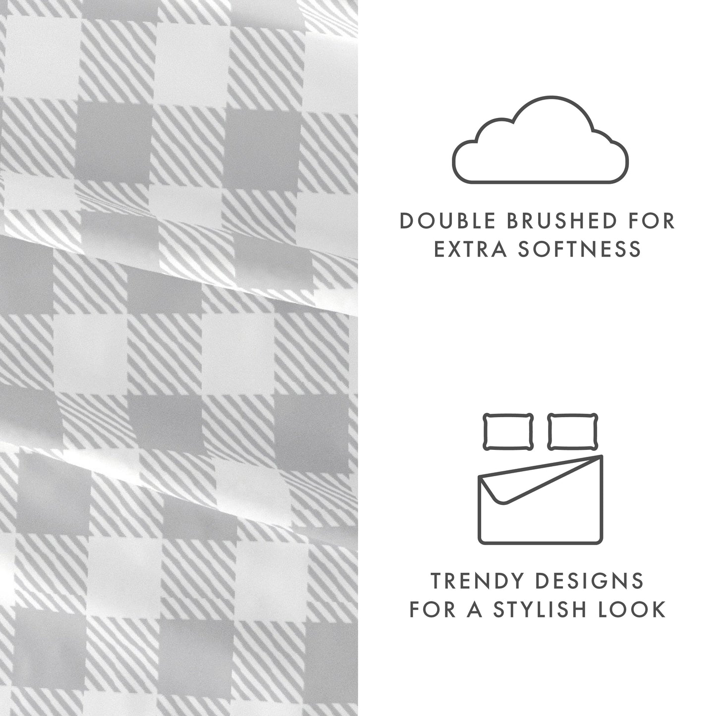 Country Plaid Pattern 4-Piece Sheet Set (Sale) - Linens And Hutch