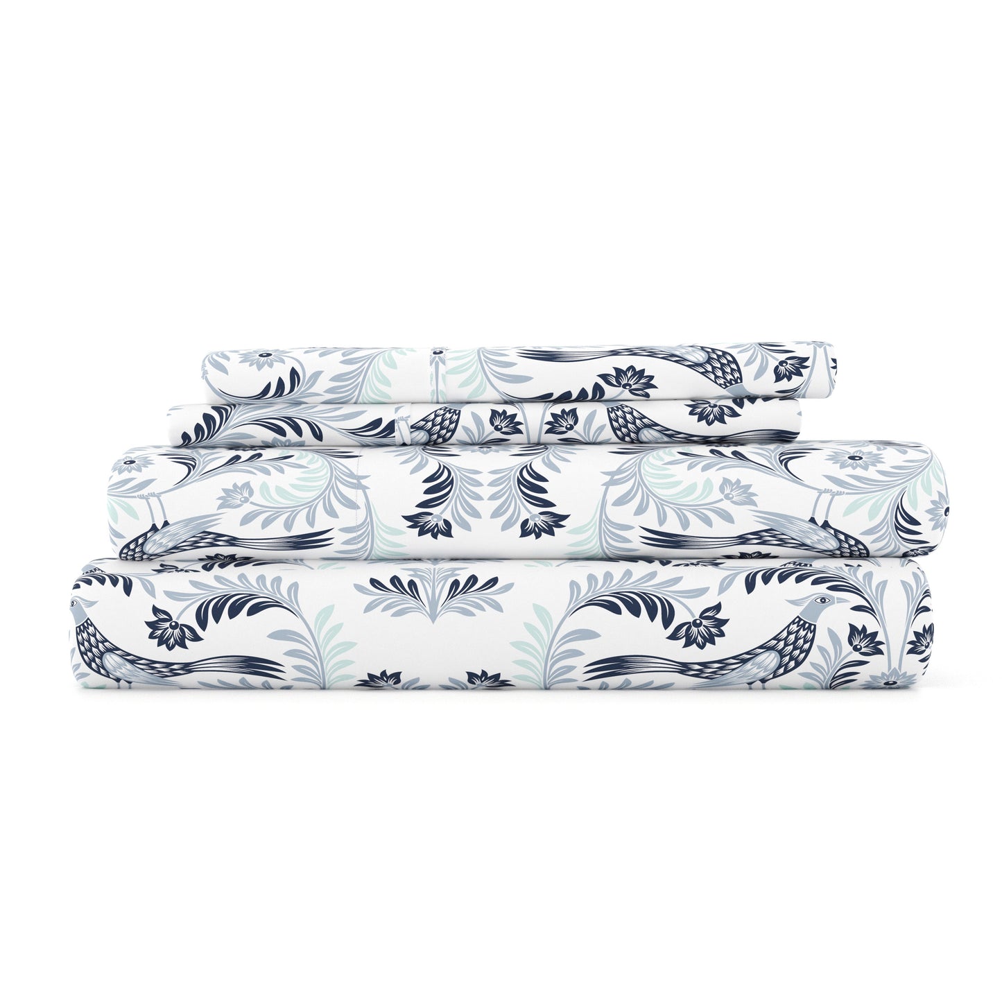 Garden Estate Pattern 4-Piece Sheet Set (Sale) - Linens And Hutch