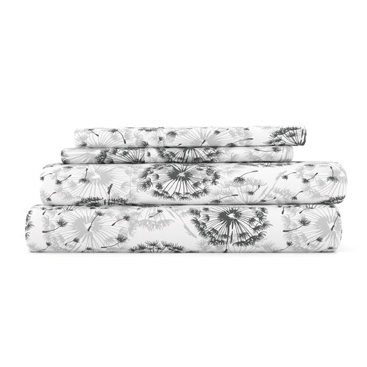 Make A Wish Pattern 4-Piece Sheet Set (Sale) - Linens And Hutch