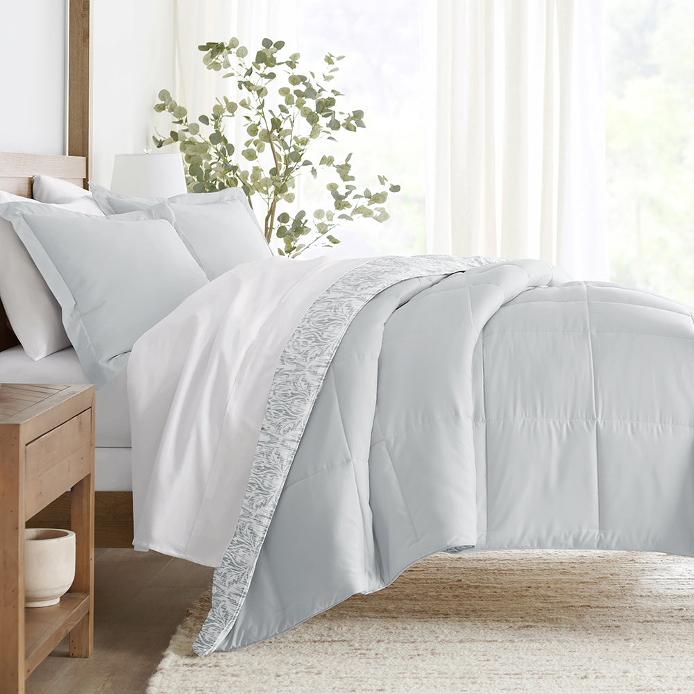 English Countryside Reversible Down-Alternative Comforter Set (Sale) - Linens And Hutch