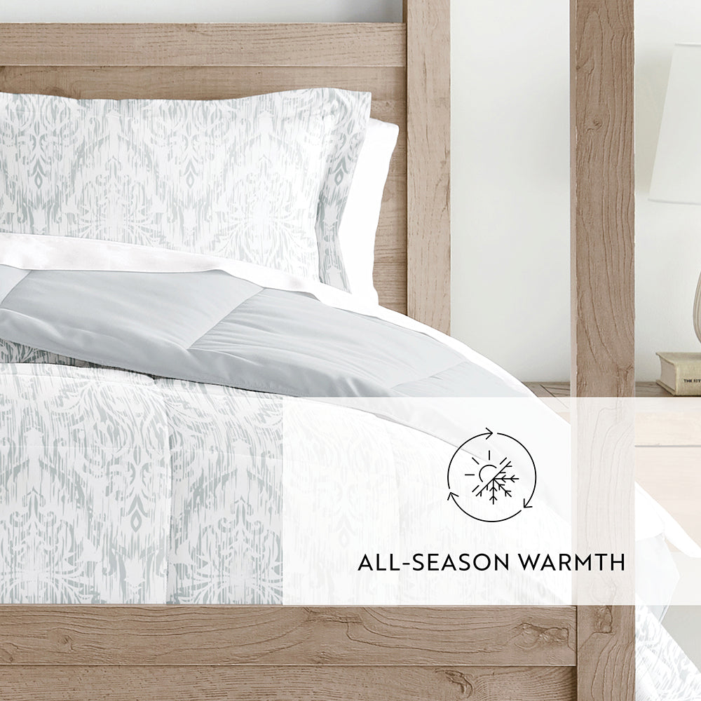English Countryside Reversible Down-Alternative Comforter Set (Sale) - Linens And Hutch