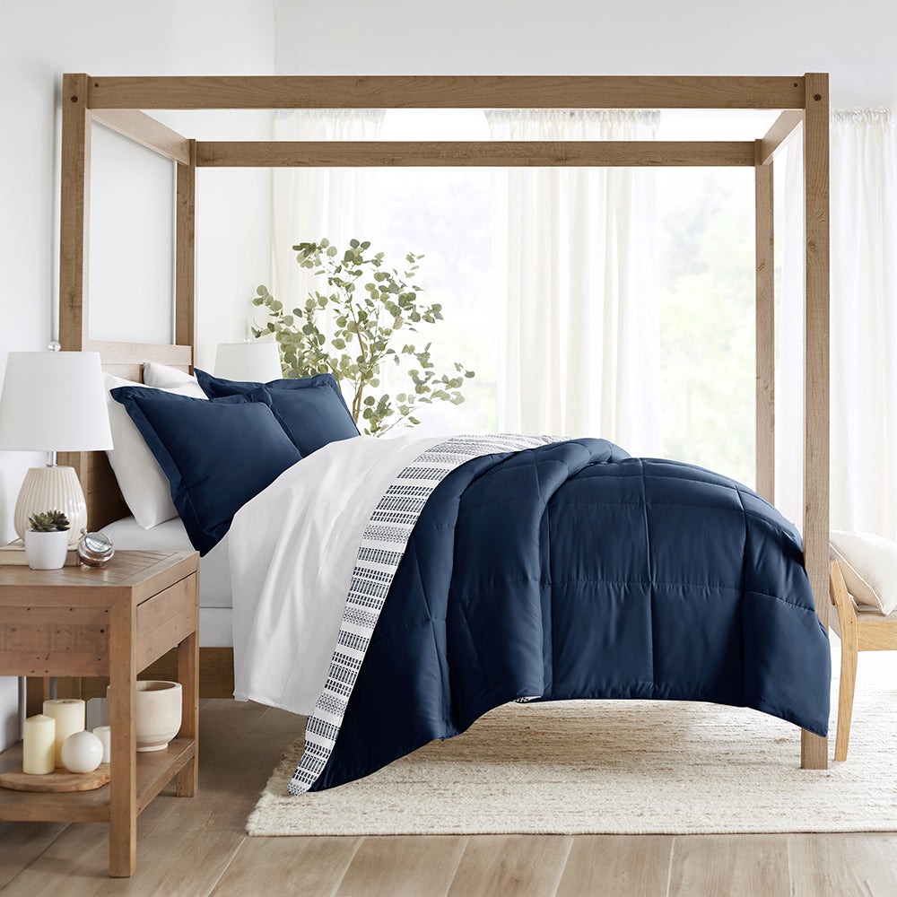 Farmhouse Dreams Reversible Down-Alternative Comforter Set (Sale) - Linens And Hutch