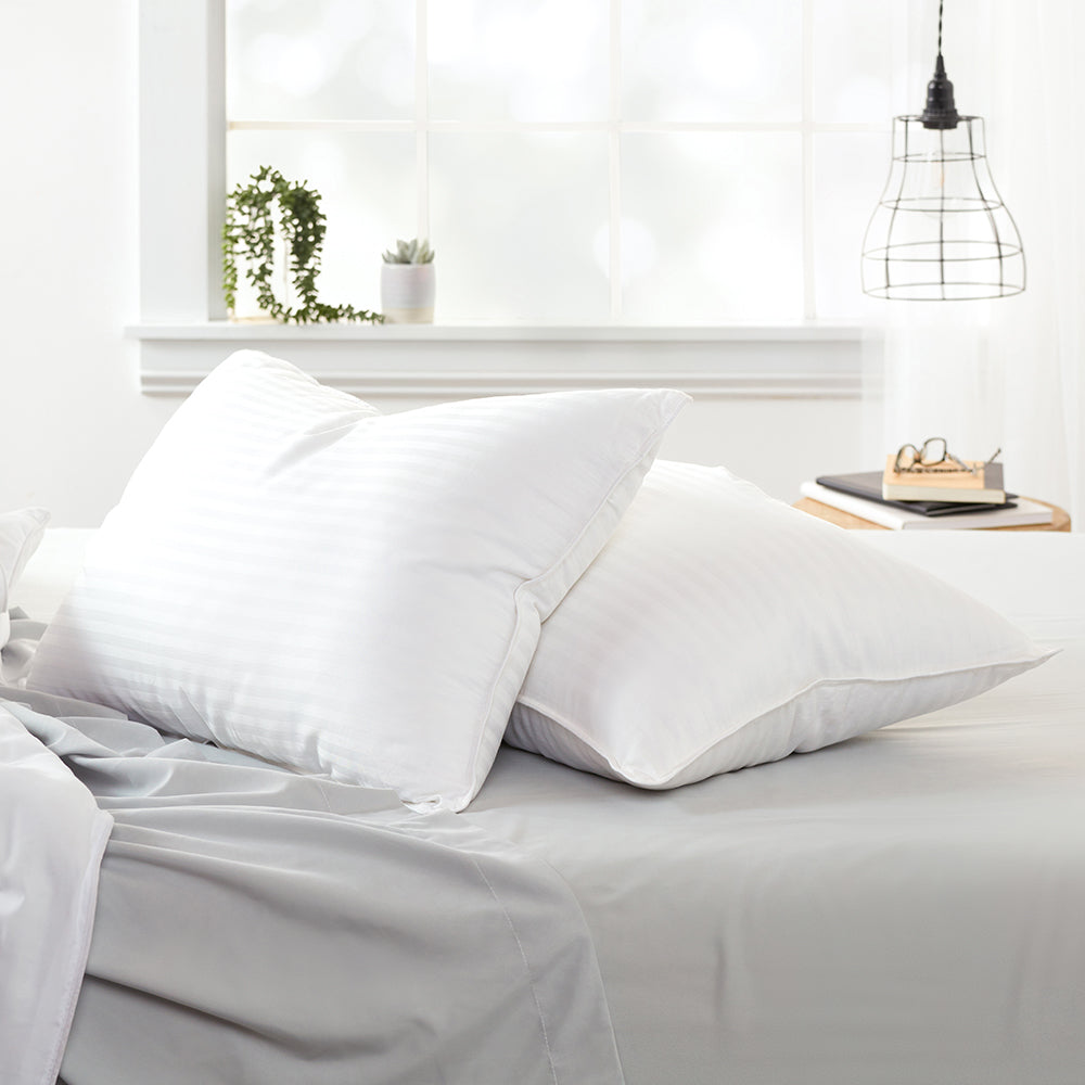 Plush Down-Alternative Gel-Fiber Pillow 2-Pack (Sale) - Linens And Hutch