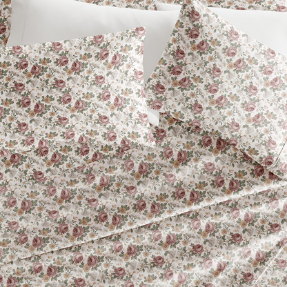 Blooming Floral 4-Piece Pattern Sheet Set (Sale) - Linens And Hutch