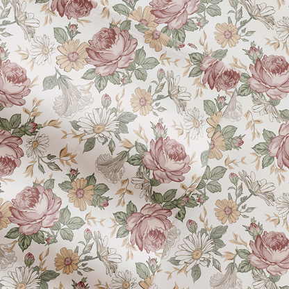 Blooming Floral 4-Piece Pattern Sheet Set (Sale) - Linens And Hutch