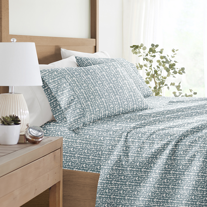 Cloud Burst 4-Piece Pattern Sheet Set (Sale) - Linens And Hutch