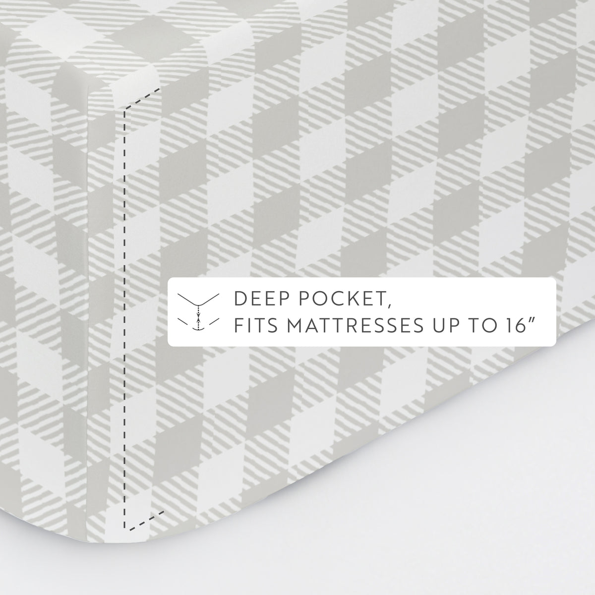 Country Plaid Pattern 4-Piece Sheet Set