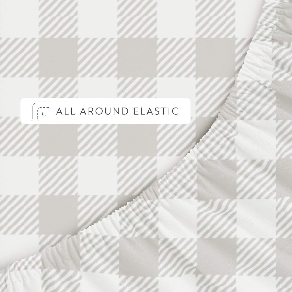 Country Plaid Pattern 4-Piece Sheet Set