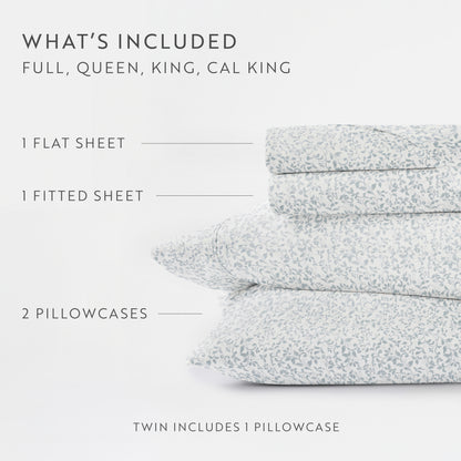 Distressed Vine 4-Piece Pattern Sheet Set