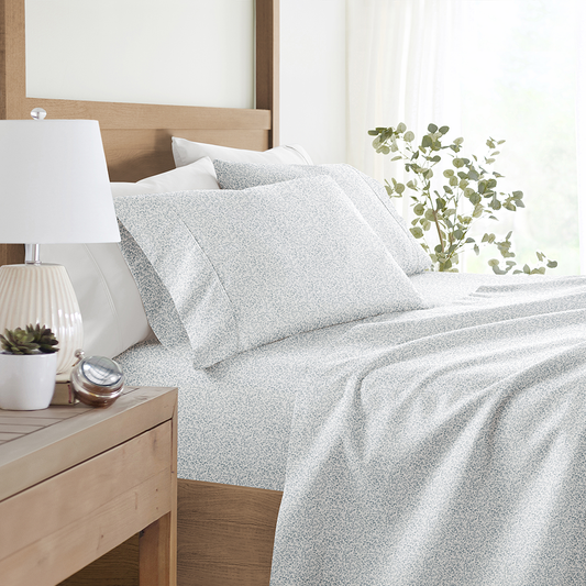 Light Blue - Distressed Vine