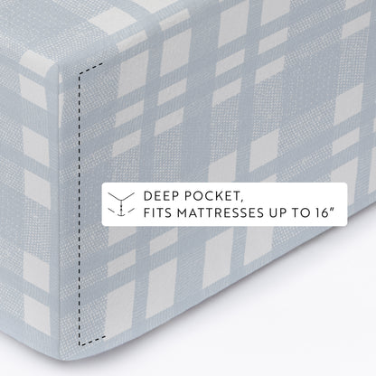 Woven 4-Piece Flannel Sheet Set