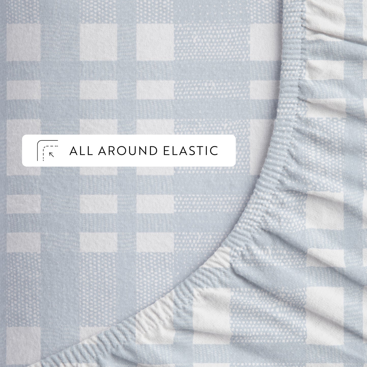 Woven 4-Piece Flannel Sheet Set