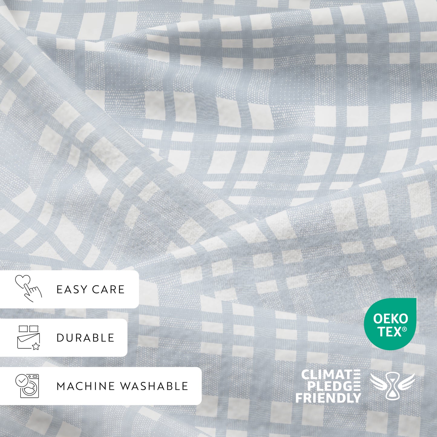 Woven 4-Piece Flannel Sheet Set