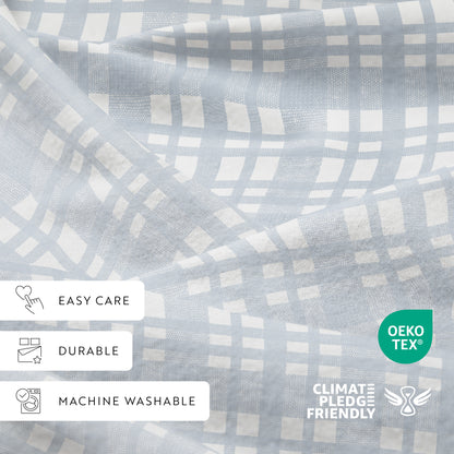 Woven 4-Piece Flannel Sheet Set