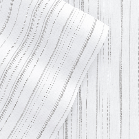 Weathered Stripe 4-Piece Flannel Sheet Set
