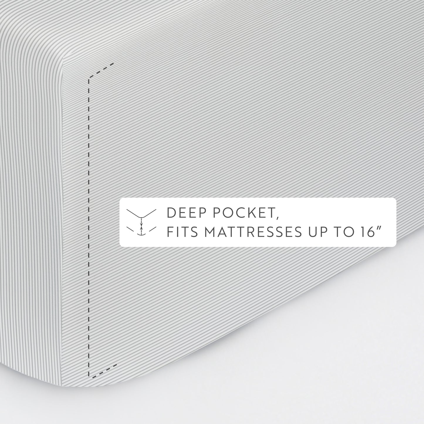 Pinstriped Pattern 4-Piece Sheet Set