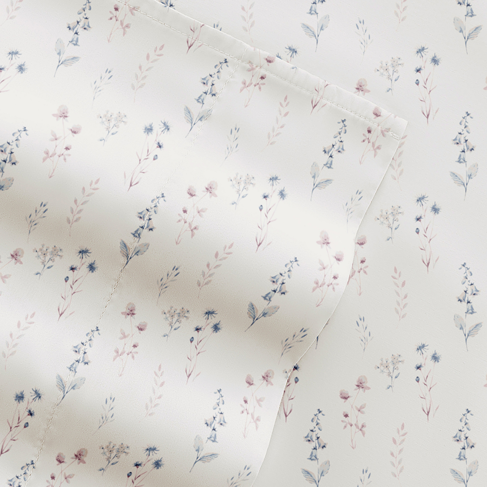 Painted Meadow 4-Piece Pattern Sheet Set (Sale) - Linens And Hutch