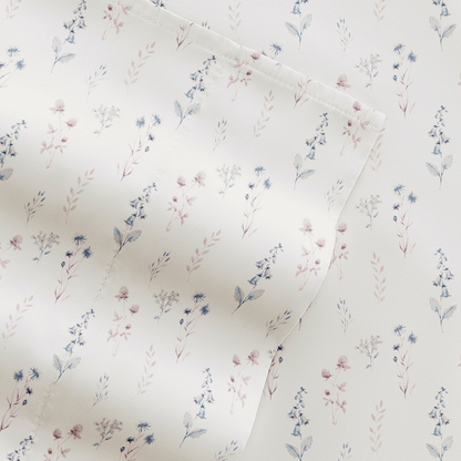 Painted Meadow 4-Piece Pattern Sheet Set (Sale) - Linens And Hutch
