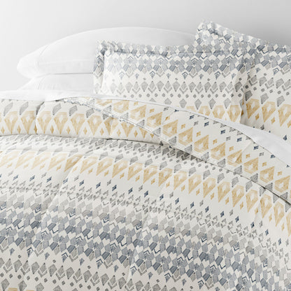 Mayan Stamp Down-Alternative Comforter Set (Sale) - Linens And Hutch