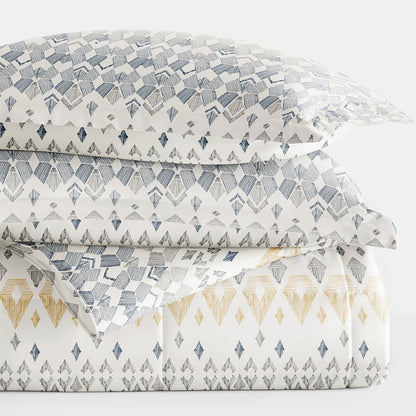Mayan Stamp Down-Alternative Comforter Set (Sale) - Linens And Hutch