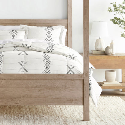 Urban Stitch Patterned Down-Alternative Comforter Set (Sale) - Linens And Hutch