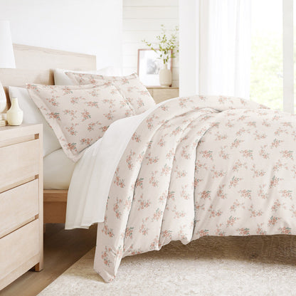 Apricot Pattern 3-Piece Duvet Cover Set (Sale) - Linens And Hutch