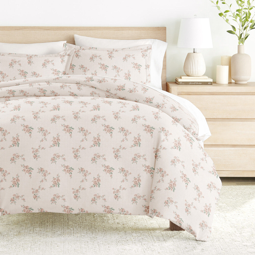 Apricot Pattern 3-Piece Duvet Cover Set (Sale) - Linens And Hutch