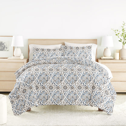 Oasis Pattern 3-Piece Duvet Cover Set (Sale) - Linens And Hutch