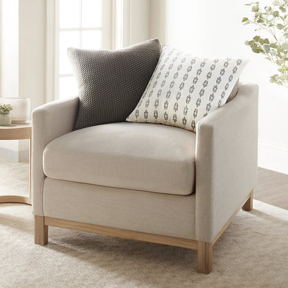 2-Pack Seed Stitch Knit With Folk Leaves Décor Throw Pillows (Sale) - Linens And Hutch