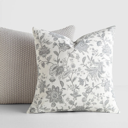 2-Pack Seed Stitch Knit With Jacobean Décor Throw Pillows (Sale) - Linens And Hutch