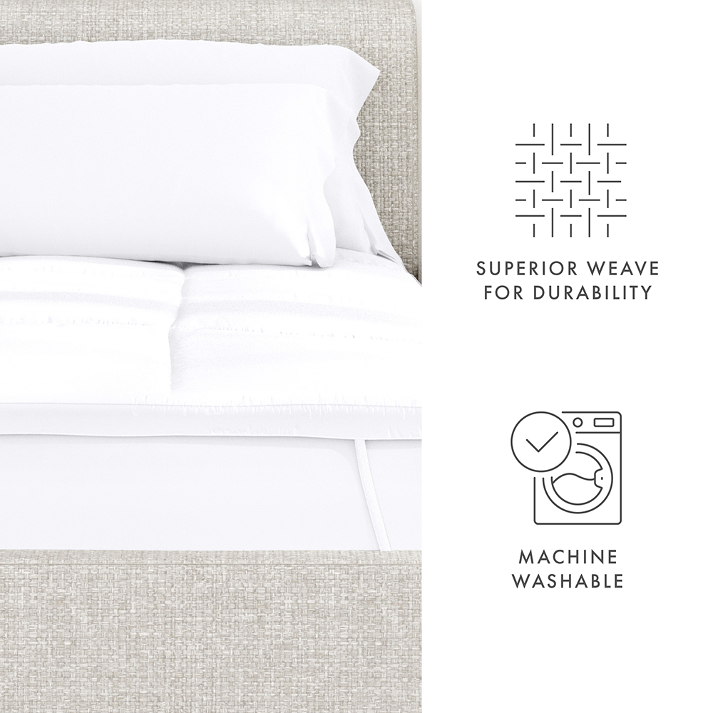 Overfilled Plush Mattress Topper (Sale) - Linens And Hutch