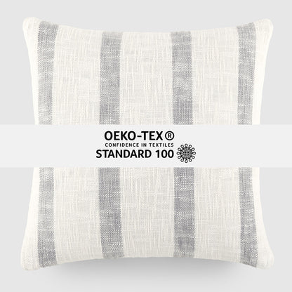 Yarn-Dyed Awning Stripe Décor Throw Pillow (Sale) - Linens And Hutch