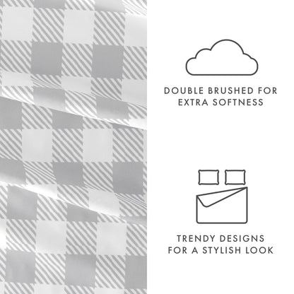 Country Plaid Pattern 4-Piece Sheet Set (Sale) - Linens And Hutch
