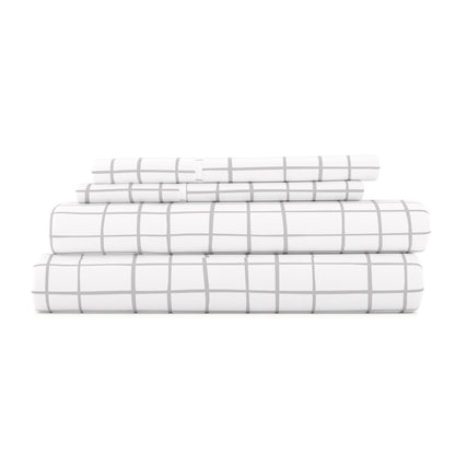 Crossroad Pattern 4-Piece Sheet Set (Sale) - Linens And Hutch