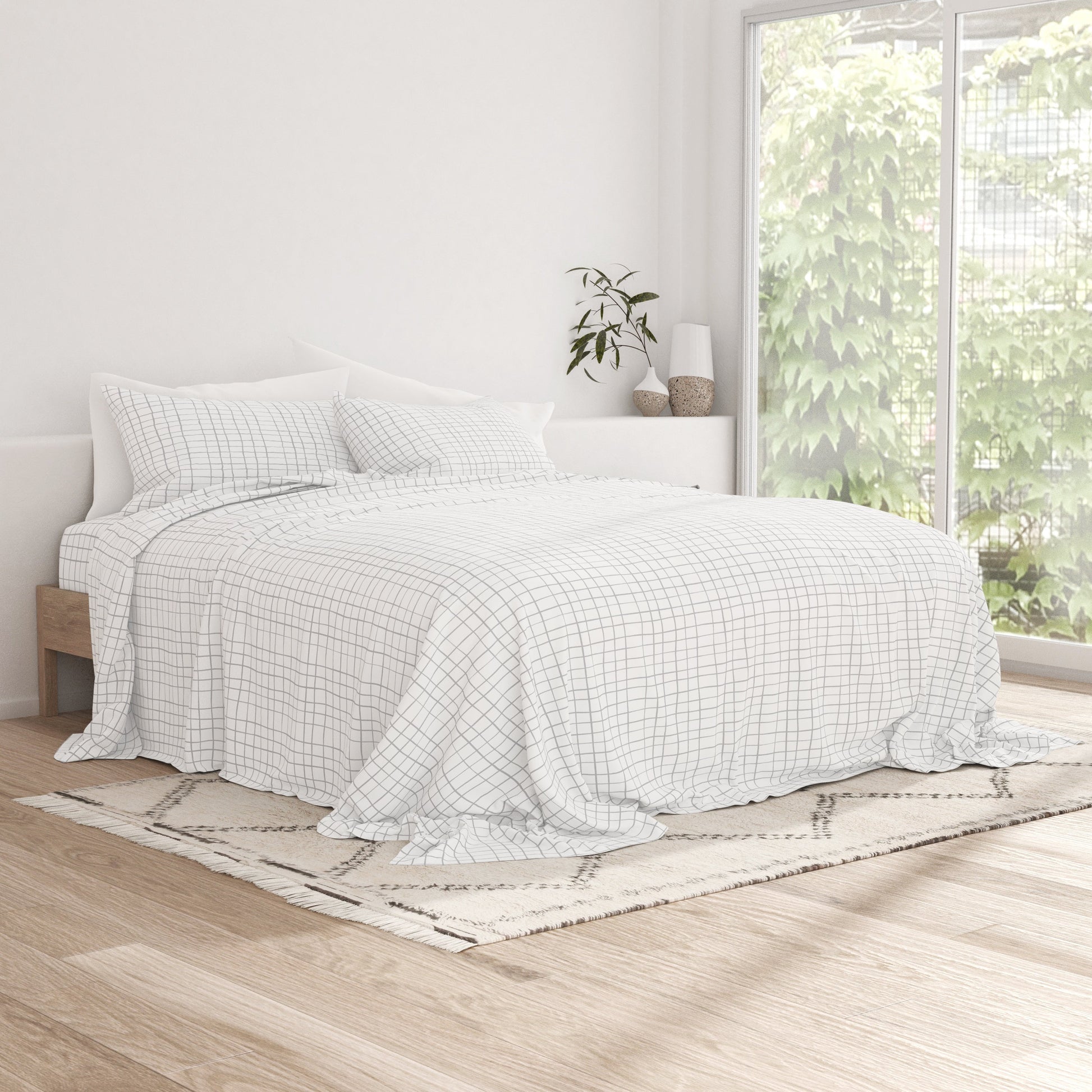 Crossroad Pattern 4-Piece Sheet Set (Sale) - Linens And Hutch