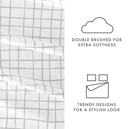 Crossroad Pattern 4-Piece Sheet Set (Sale) - Linens And Hutch