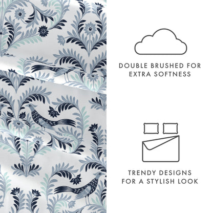Garden Estate Pattern 4-Piece Sheet Set (Sale) - Linens And Hutch