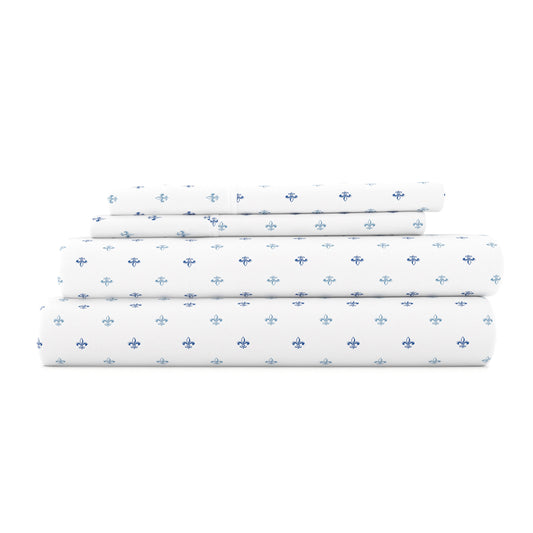 Lily Pattern 4-Piece Sheet Set (Sale) - Linens And Hutch