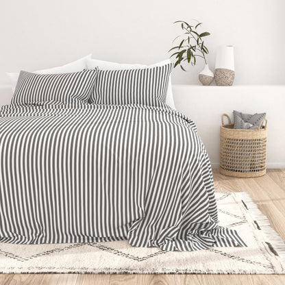 Ribbon Pattern 4-Piece Sheet Set (Sale) - Linens And Hutch
