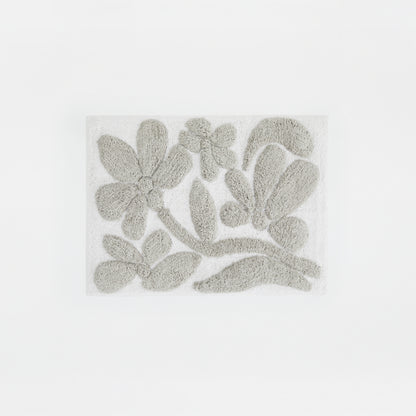 100% Cotton Floral Patterned Bath Mat