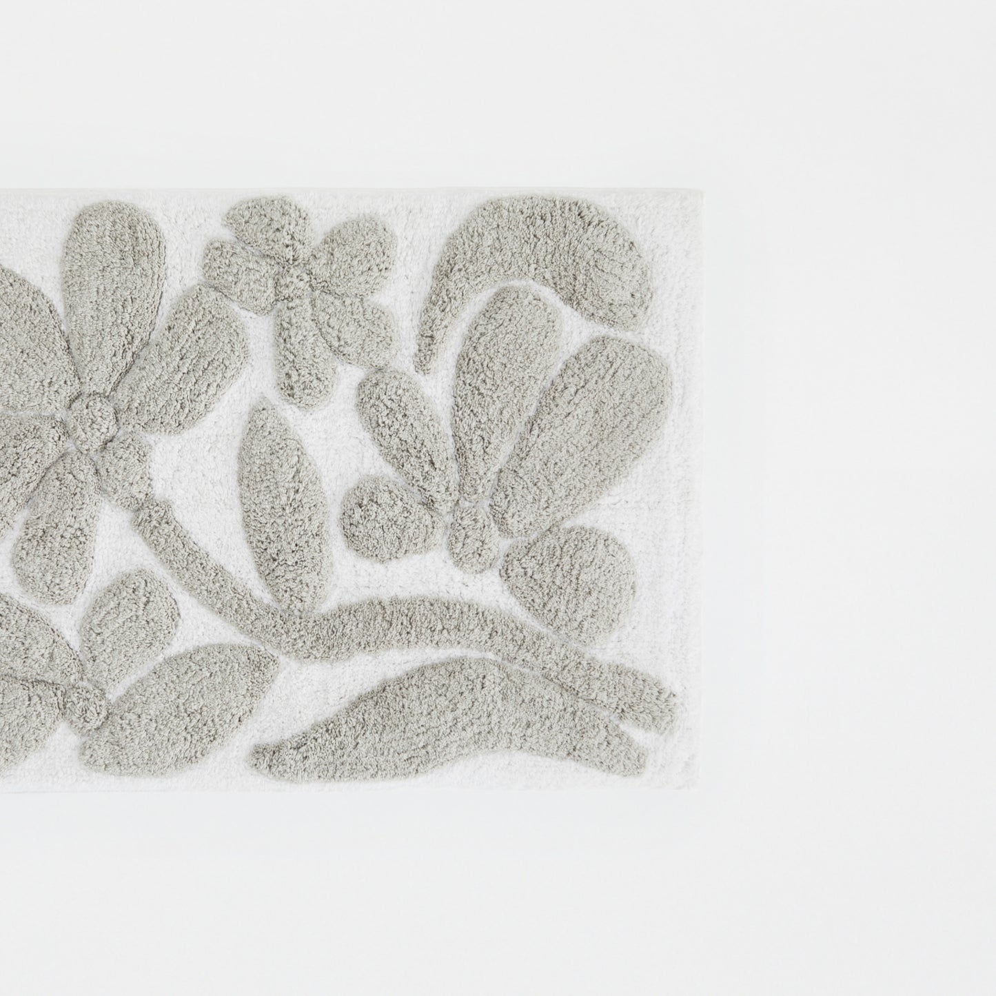 100% Cotton Floral Patterned Bath Mat