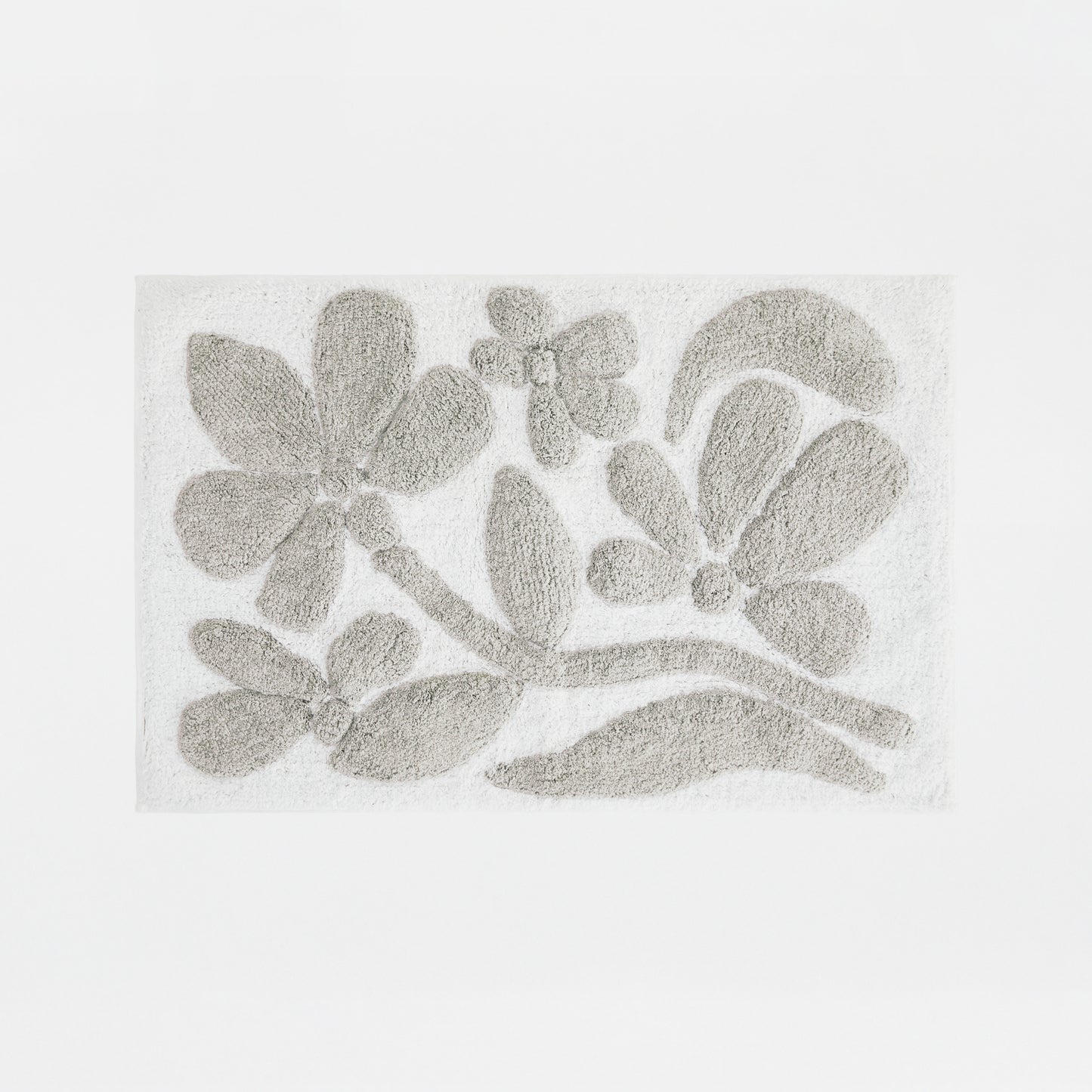 100% Cotton Floral Patterned Bath Mat