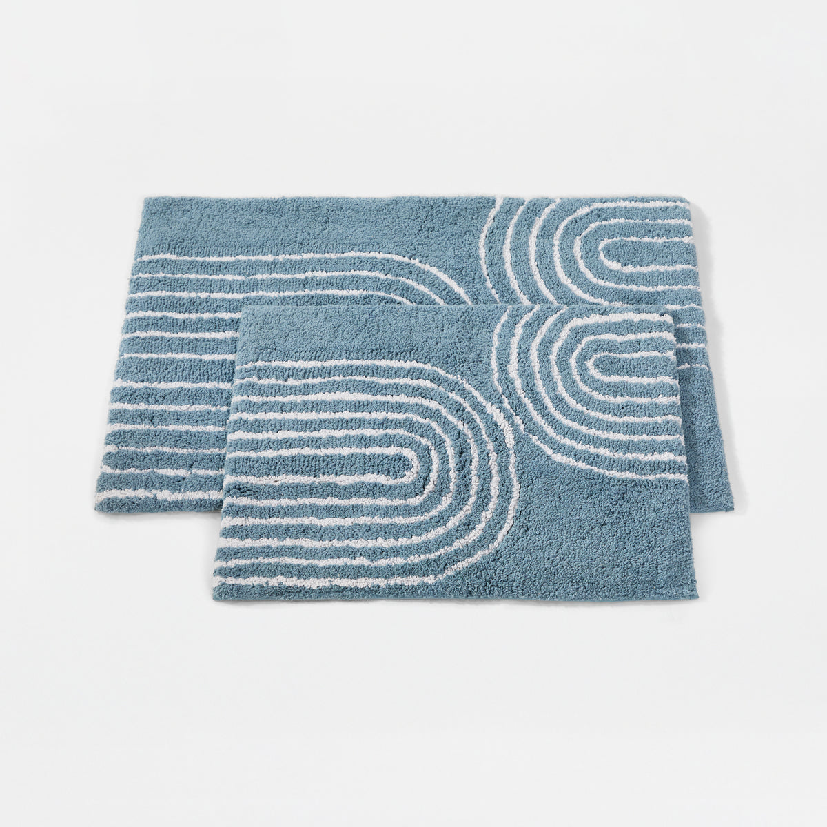 100% Cotton Linear Geo Patterned Bath Mat | Linens & Hutch – Linens And ...
